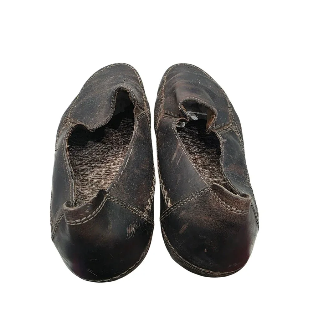 Johnson & Murphy Size 10 M  Brown Leather Loafers Model 25-1316